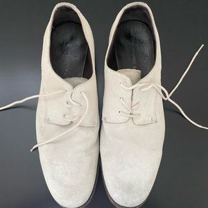 John Varvatos suede derby shoes